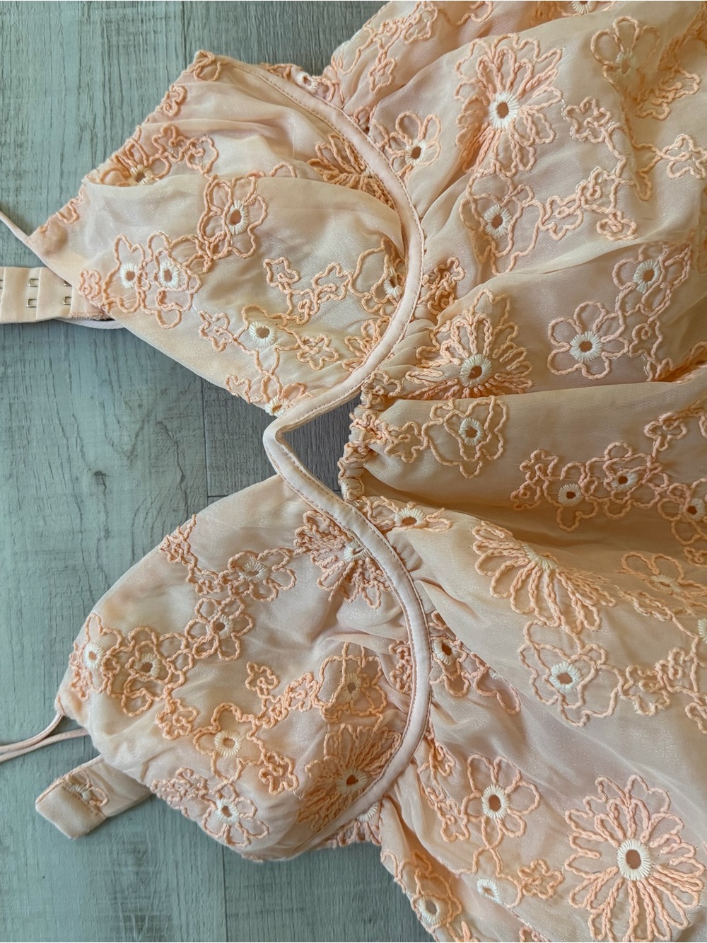 For Love & Lemons Peach Mini Dress - Picture 9 of 12